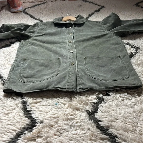 Vintage RARE L.L. Bean Olive Green Women's Jacket - Picture 10 of 16